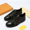 38 Modell Casual Designer Shoes Italy Ace Sneakers Bee Snake Leather Embroidered Black Men Tiger Slästa White Shoe Walking Sports Platform Trainers