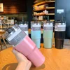 زجاجات المياه 30oz زجاجة Tumblers زجاجة البهلوان المعزول مع أغطية القش 304 الفولاذ المقاوم للصدأ الفولاذ الفولاذ المقاوم للصدأ زجاجة المياه الحرارية للسيارة 230625