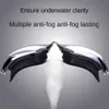 Goggles Optical Swimming Goggs Men Women Myopia Pool Earplug Professional Waterproof Swim Eyewear Recept Vuxen Dykningsglas AA230530