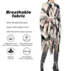 Halsdukar Siepake Women's Shawls Wraps Poncho Sweater Cape Filt Open Front Scarf Coat For Fall Winter Women