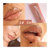 Lipgloss Hydraterende Plum Lipgloss Cherry Glitter Voller Make-up Voedzame Minerale Olie Clear Lipstick 6Pcs Drop Delivery Health B Dhvds