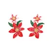 Dangle Chandelier Sweet Woman Multi-layer Elegant Flower Boucles d'oreilles en gros 230621