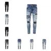 Paris Style Fashion Jeans Simple Summer Lightweight Denim Pants Stor storlek Designer Casual Solid Classic Straight Jean för 28-40