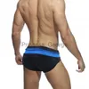 Men's Swimwear Sexy Zipper Open Front Men's Beach Swimming Trunks Male Bikini Swimwear Gay Swimsuits Fashion Beach Surf Shorts Lacing Briefs x0625