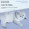 고양이 침대 가구 고양이 쓰레기 매트 매트 이중 레이어 방수 소변 방해 트래핑 매트를 쉽게 청소하기 쉬운 비 슬립 화장실 패드 고양이 스크래치 패드 대형 발 패드 230625
