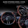 Stuurwiel Covers Cover - Auto Anti-Slip Hoes | Universeel 15 inch eenvoudig te installeren voor wielen van elke maat