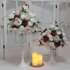 Candle Holders Nordic Stand Column Candlestick Event Road Lead Flower Vase Rack Table Wedding Centerpieces Party Dinner Decor