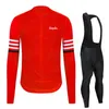 Cycling clothes Sets New Long Sleeve 2022 Team Autumn Cycling clothes Set Ropa Ciclismo Men Bicycle Clothing Suit Ralvpha clothess Road Bike UniformHKD230625