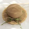 Breda brimhattar 2023 Nya sommarhattar för kvinnor Baby Chapeu Panama Beach Sun Straw Hat Gorro Sol Zon Hoeden Sombrero de Paja Cap Paille KidSun Block HKD230625