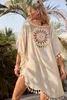 Kadın Mayo Ayçiçeği Bikini Kapak Kadınlar Seksi Mayo Plaj Elbisesi 2023 Yaz Bankası Takım Plaj kıyafeti gömlek HARDIGAN KİMONO HALK