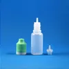 100 Sets/Lot 15ml Plastic Dropper Bottles Tamper Evident Child Double Proof Caps Long Thin Needle Tips e Vapor Cig Liquid 15 mL Whpvq