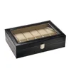 Geräte 2/6/12/20 Slot Uhrenbox Schmuck Aufbewahrung Träger Organizer Schwarz Pu Leder Display Bestes Geschenk Eillieferung