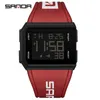 Orologi Sanda Multifunctional Women Digital Sport Watch Men Owatch Fashion Retro Male Watches Reloj Hombre Relojes Relogio Masculino