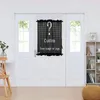 Cortina Blackout Janela Porta Padrão Personalizado Curto Haste Dupla Transparente Bolso Atrás Cortinas Penduradas Decoração da Casa