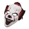 Maschere da clown spaventose Halloween Cosplay Horror Ghost Masquerade Costume Mask 13 stili