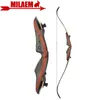 활 화살 62inch 20-50lbs 양궁 Recurve 활 사냥 17inch 활 손잡이 라미네이션 사지 RH 테이크 다운 활 슈팅 AccessoriesHKD230626