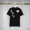 Moda T Shirts Mens Women Designers T-shirts Tees Man Casual Chest Triangle Letter Letter Luxurys Clothing Shorts Sleeve T-shirts CHD2306259