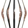 Arc flèche 58 pouces tir à l'arc traditionnel arc long 20-50lbs en bois chasse cheval arc cible tir accessoiresHKD230626