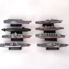 Modelluppsättning 8pcsset 3D Assembled Ship Model Moskva Missil Cruiser Kilo-Class Submarine Battlesships Modern Aircraft Military Warship Toy 230625