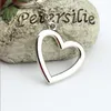 Novelty Zinc Alloy Heart Shaped Keychains Metal Keyrings for Lovers