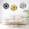 Adesivi murali Casa Fai da te Girasole Specchio acrilico Adesivo tridimensionale Decorazione 3D Interior Decor422#G