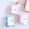 Блокноты Cute Daisy Mini Блокнот с 3 отверстиями вкладыш Блокнот с кольцом Binder Hand Book Kawaii Planner School Journals Канцелярские принадлежности 230626