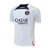 2023 PSGs chándal Soccer Jerseys hombres chaleco sin mangas trajes de entrenamiento 23 24 NUEVO PSGs camisetas de fútbol MBAPPE entrenamiento hombres Top de manga corta