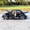 Diecast Model car 1 18 Beetle Classic Car Diecast Metal Alloy Car Model Simulation Vehicle Luxury Car Decoration Collection Boy Gift Toy 230625