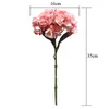 Flores secas baratas 1 Uds Hortensia ramo de flores artificiales decoración de boda de seda de alta calidad R230626