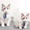 Hundkläder Pet Cat justerbar gitter spänne formell slips så tuxedo fluga krage tillbehör kostym för små medelstora hundar och katter