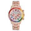 Heren Diamond Watch designer horloges van hoge kwaliteit, luxe zakelijke quartz-batterij roestvrijstalen 42 mm horloges