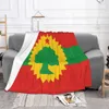 Filtar flagga av Oromo People Oromoo Velvet Soft Throw för bilsoffa soffa sängöverdrag 430626