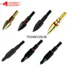 Bow Arrow Linkboy Archery 12PCS 8-32/5-16/9-32/11-32 Arrow Points Tips 75 100 125 Grain Broadheads Arrowhead Carbon Shaft HuntingHKD230626