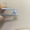 Diamants en vrac Meisidian 4x4mm Trillion Forme 0.3Karat Pass Test Positif Diamant VVS Moissanite Pour Bague de Fiançailles