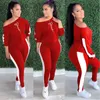 Kvinnor Tracksuits Autumn and Winter Mosaic Tryckt kvinnor Fashion Sports Leisure Long Sleeve Street Twopiece Set 230625