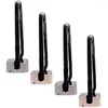 Pcs 0.5MM Desktop Gel Ink Pen Counter Pens With Adhesive-Backed Base Black Random Color For El Lobbies Bank Retailer