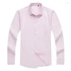 Hommes chemises décontractées hommes 2023 hommes chemise longue robe qualité affaires manches formel Social basique travail Chemise Fit Camisas Chemise Ho
