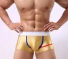 Mutande Boxer sexy Pantaloncini Intimo uomo Nylon Traspirante Vita media U Convex Pouch Mutandine Uomo Cueca Calzoncillos M-XL