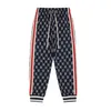 Herrmode-spårningsdräkter Brev broderi Summer Fashions Designer Tracksuitsr Kortärmad Pullover Jogging Pants Suit