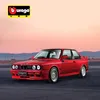 車ダイキャストモデルカーBbrago 1 24 M3 E30 1988アロイモデルカーラグジュアリー車ダイキャストカーモデルおもちゃ230625