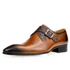 Hommes Designer Chaussures En Cuir Verni Parti Chaussures De Luxe pour Hommes Personnalisé Chaussures En Cuir Formelle Sociale Mâle pour Mariage Bureau Meilleur