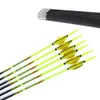 Flèche d'arc ID4.2 Archery Pure Carbon Arrow Spine 400 500 600 700 800 900 1000 pour l'entraînement au tir à l'arc composé / classique / traditionnelHKD230626