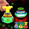 Spinning Top Childrens Luminous Rotating Toy Plastic Gyro Not Fingertip LED Lights Cool Outdoor Indoor Boy Girl Fun Toys Confrontation 230626
