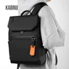 Школьные сумки Высококачественный водонепроницаемый мужской рюкзак для ноутбука Модный бренд-дизайнер Черный рюкзак для бизнеса Городской мужской рюкзак USB-зарядка 221011