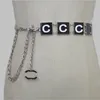 Cinturones de cadena de plata dorada para mujer, hombre, diseñador, cadenas de cintura, diseñadores, cinturón, accesorios de mujer, faja pélvica de lujo, cintura 2306265PE