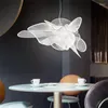 Pendant Lamps Lights 2023 Nordic Modern LED White Creative Decorative Fixtures For Living Room Dining Lighting Decoration