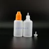 30 ml 100 pcs子の校長とヒントを備えたプラスチック製のドロッパーボトルを絞る可能性のある長い乳首は、e cig cdpeh用にすることができます