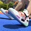 Sneakers Boys Brand Basketball Shoes for Kids Sneakers Girls Boys Hig-top Breathable Sport Shoe Kids Soft Bottom Running Sneakers 230625