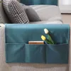 Storage Bags Easy To Clean Anti-slip Multi Grid Design Protective Sofa Cover Bag Living Room Hanging Armrest Towel