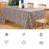 Table Cloth 1PC Jungle Animal Disposable Tablecloth Plastic Safari Happy Birthday Party Decoration Supplies Covers